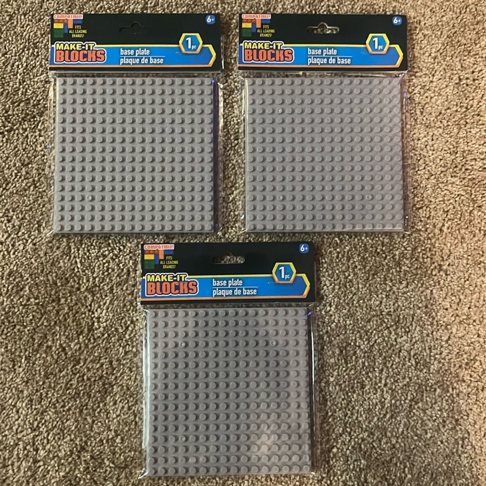 Lego Base Plates (Bundle)